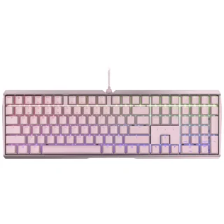 CHERRY MX 3.0S RGB Gaming Keyboard (Pink) Red silent Switch