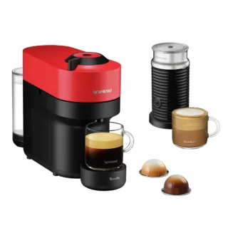 Nespresso Breville Vertuo POP Coffee Machine BNV150RED