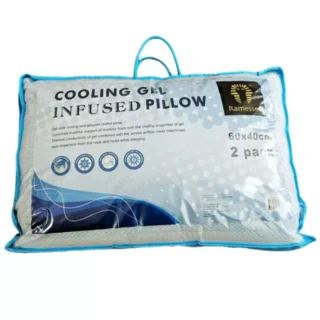 Kingtex Cooling Gel Infused Pillow 2 pack