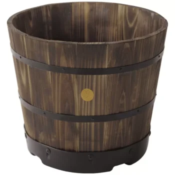 VegTrug Wooden Barrel 46cm