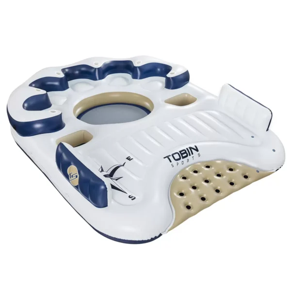 Tobin Sports 7 Person Seas The Day Giant Inflatable Lake Island 3.92 m