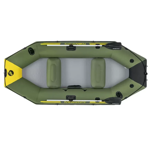 Tobin Sports Canyon Pro 3 Person Inflatable Raft Set 2.91 m x 1.27 m x