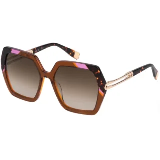 Furla 5606X5 Brown Pink Havana Women's Sunglasses