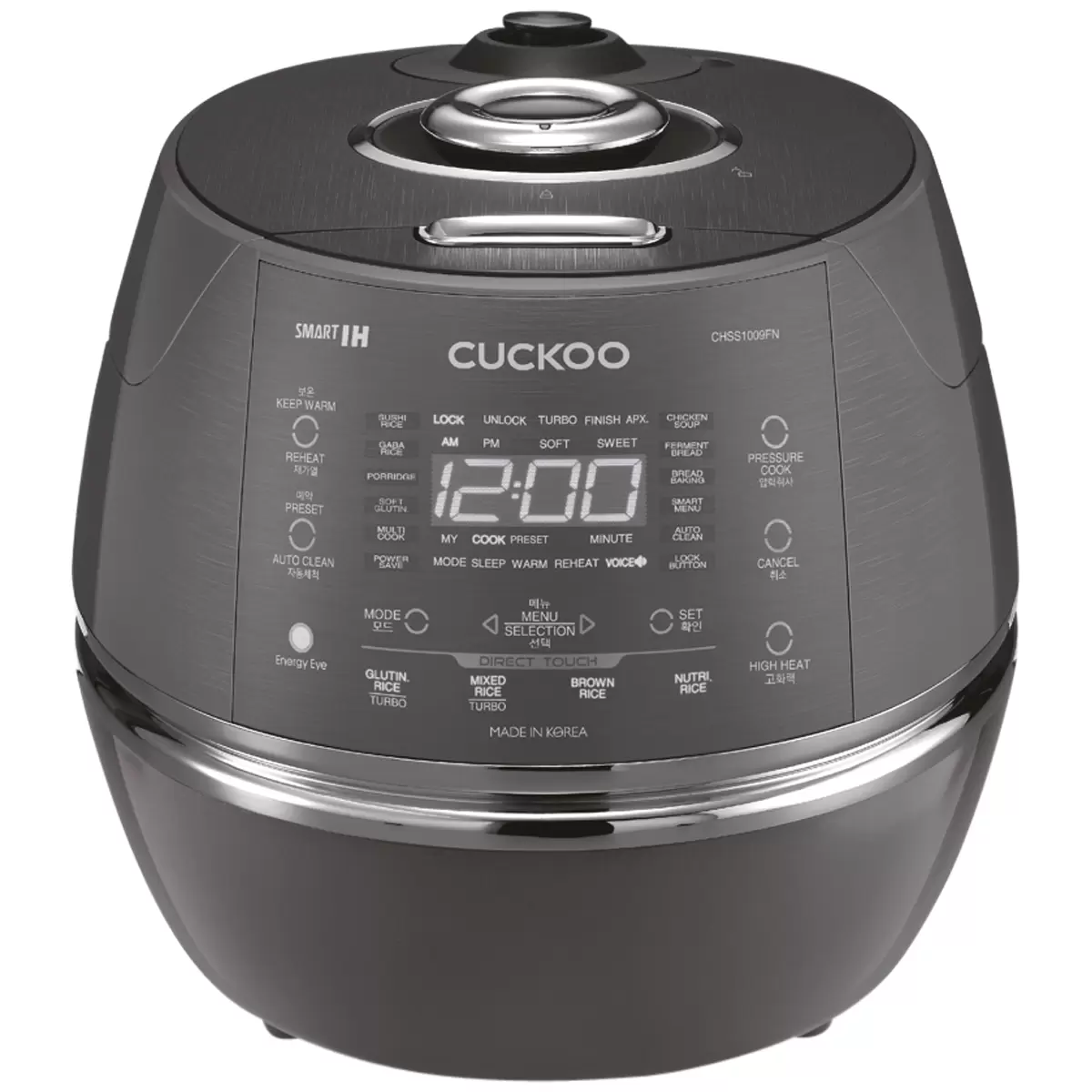 Cuckoo IH Electric Pressure Rice Cooker 10 Cups CRPCHSS1009F