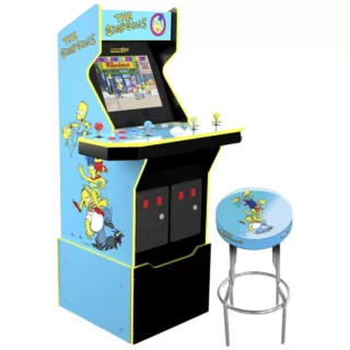 Arcade1Up The Simpson Arcade Machine with Stool & Wi-Fi