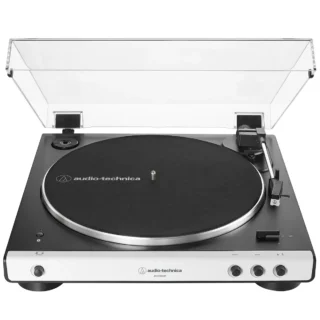 Audio-Technica LP60XBT Fully Automatic Belt Drive Stereo Bluetooth Turntable With Record Cleaning Kit