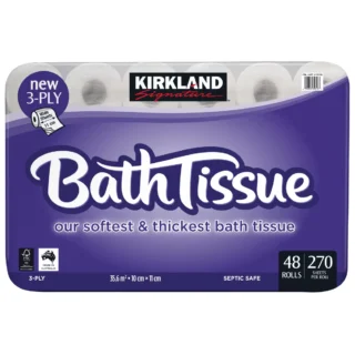 Kirkland Signature Bath Tissue 3ply 48x270 sheets