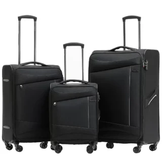 Tosca 3 Piece Flight Softside Luggage Set