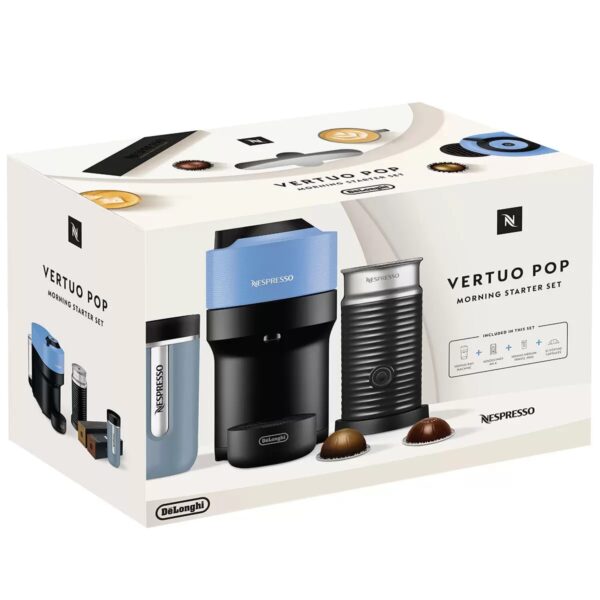 Nespresso De'Longhi Vertuo POP Coffee Machine Value Pack